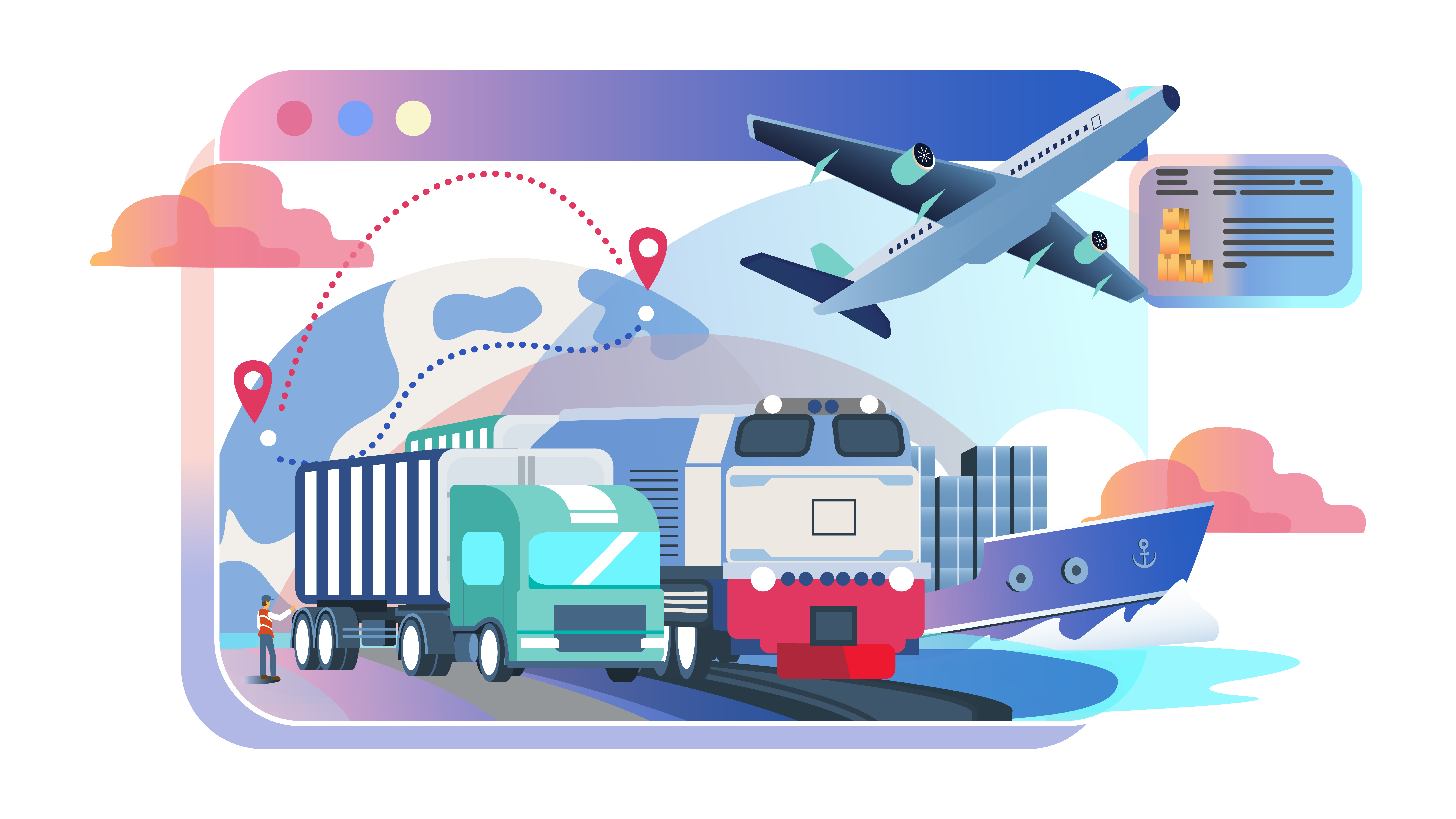 Transportation & Trucking Services by Koina - No worries, No problems...Logistics made simple.